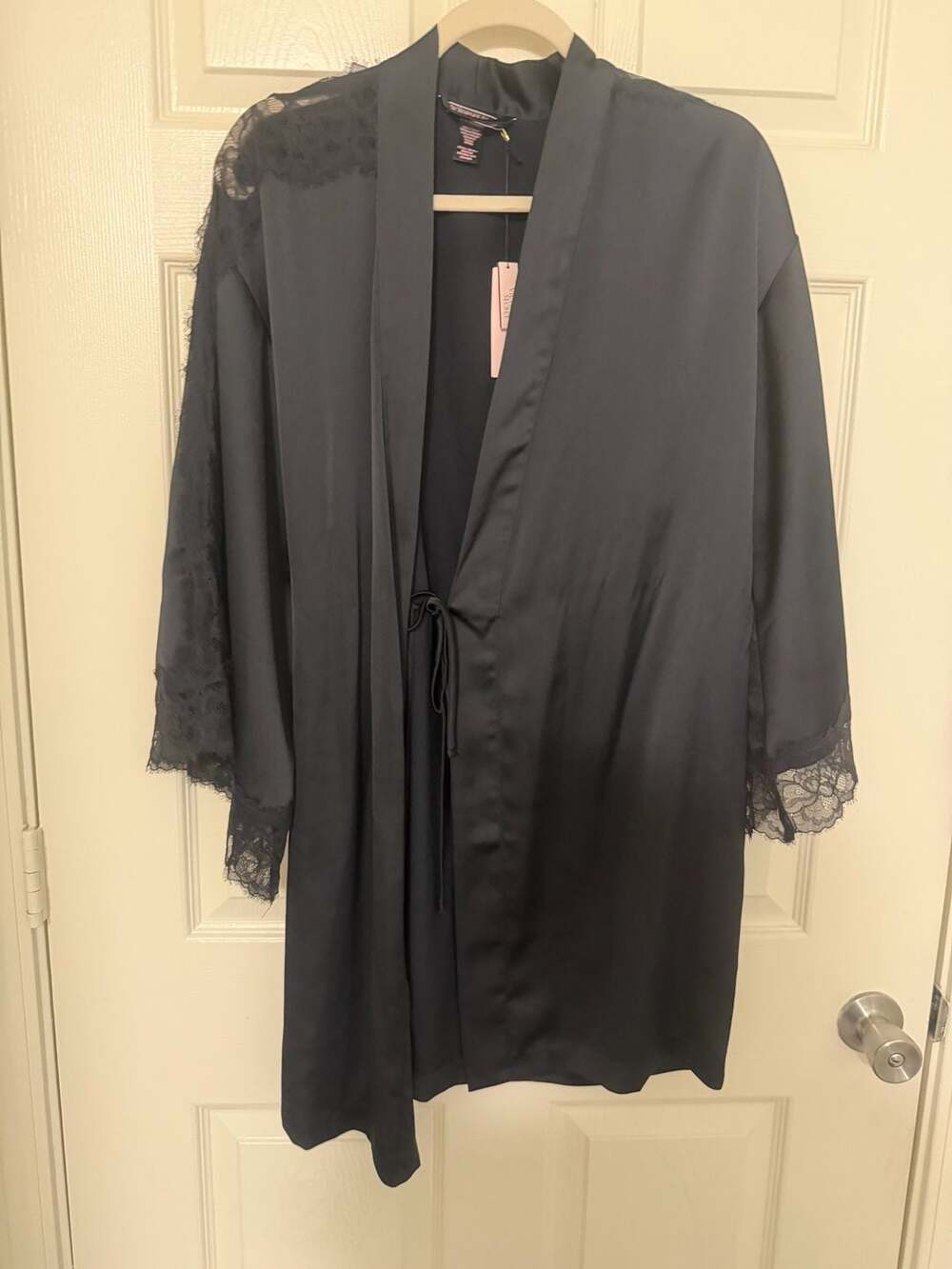 Victoria secret Solid Color & Lace Trim Women's Nightgown, Fall, Winter